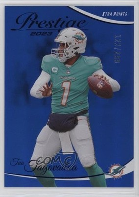 2023 Panini Prestige Xtra Points Premium Blue /299 Tua Tagovailoa #185 uk2