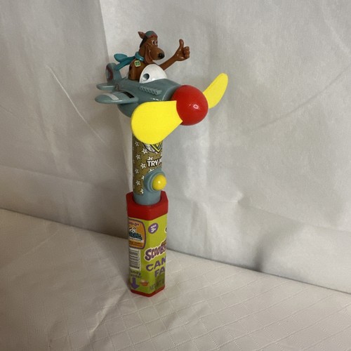 WB Scooby Doo Airplane Candy Fan Still Works Pus Button Read - Picture 4 of 15