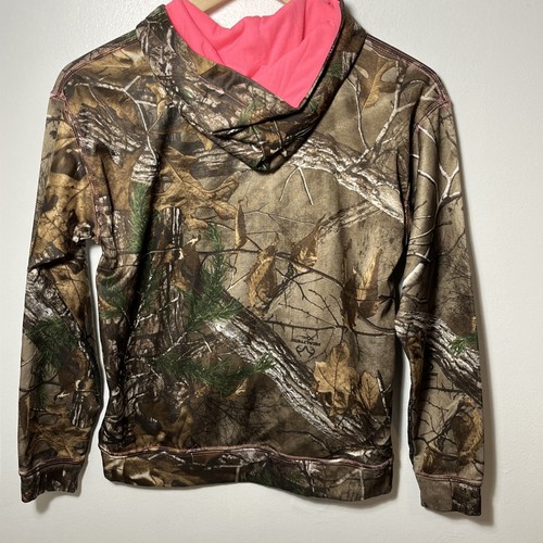 Youth (Girls) Realtree Hoodie "Camo / Pink" Size Youth Large - Picture 4 of 4