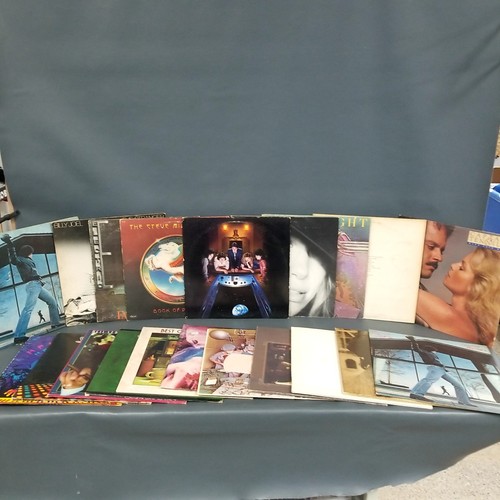 20 Vintage 12" LPs Rock Pop Herbie Hancock Doobies Billy Joel Wings +