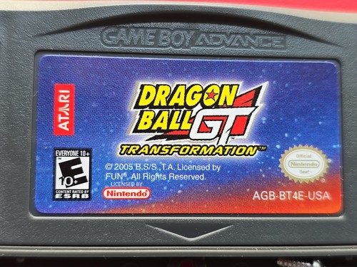 Game Boy Advance Dragon Ball GT Transformation Nintendo GBA Authentic Saves - Picture 2 of 11