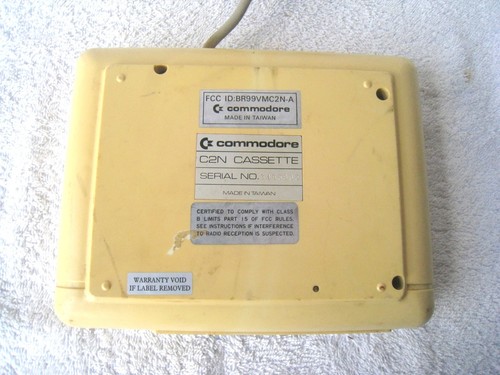 Reproductor de videojuegos cassette vintage Commodore 64 C2N 1530 - Imagen 7 de 8