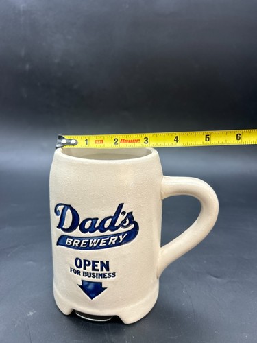 Hallmark Beer Stein Mug Dad's Brewery Open for Business Built in Bottle Opener - Picture 5 of 9