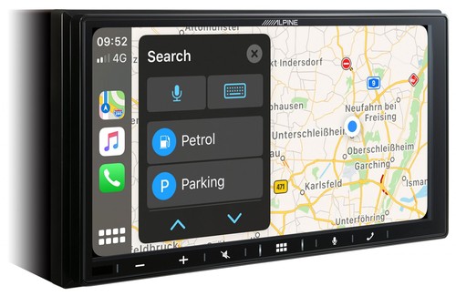 Alpine Bluetooth 2DIN Lenkrad DAB USB Autoradio für Chrysler Dodge Jeep - Bild 5 von 13