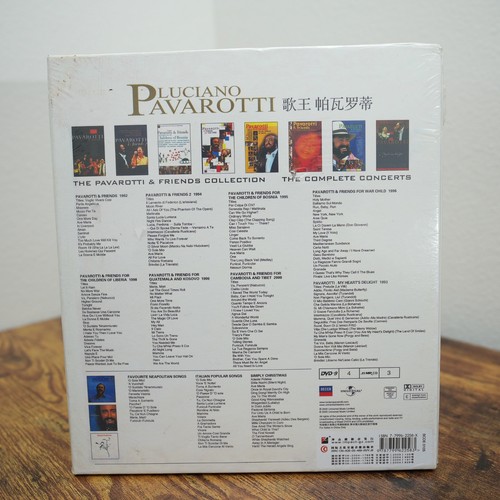 Luciano Pavarotti Farewell Tour (4 DVD + 3 CD) Rare Japanese Release - Picture 2 of 4