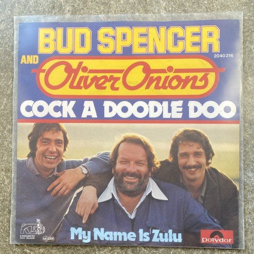7" Single Bud Spencer & O. Onions - Cock A Doodle Doo *EX+/NM* 2040216 cleaned - Bild 3 von 7