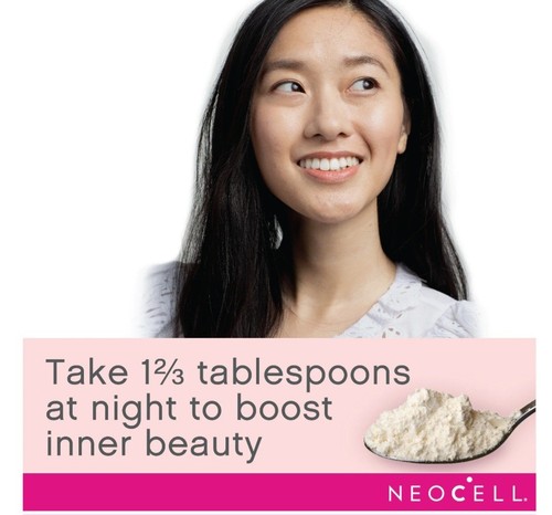 NeoCell Overnighter Super Collagen Peptides Type 1 3 Hair Skin Nails Pomegranate - Picture 8 of 9