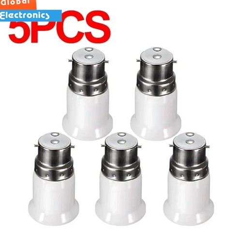 B22 to E27 Light Bulb Socket Adapter Bayonet to Screw Lamp Base Converter - Picture 11 of 11