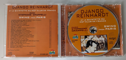 Django Reinhardt - Swing From Paris  Stephane Grappelli [Giants of Jazz] CD 2000 - Picture 3 of 10