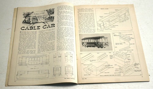 22pc 1936 1937 1939 1943 1944 1945 1946 1947 "The Model Craftsman" Magazine Lot  - Picture 5 of 6