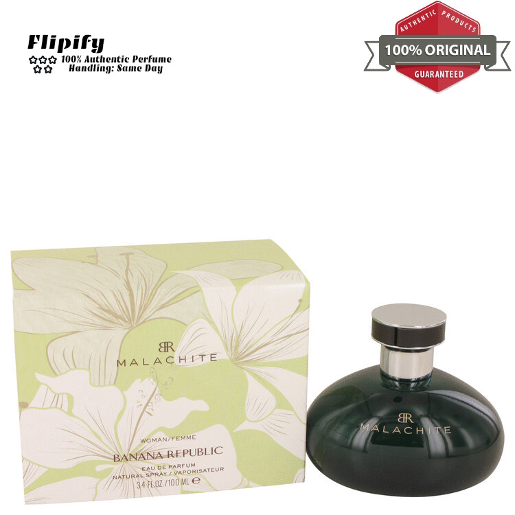 Banana Republic Malachite Eau De Parfum Spray (Special Edition) By Banana Republic - 3.4 oz Banana Republic Malachite Eau De Parfum Spray (Special Edition) By Banana Republic - 3.4 oz