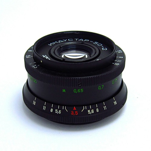 ✅ INDUSTAR 50-2 f3.5/50mm KMZ - serviced and tested - MADE in USSR №830 - Picture 3 of 11