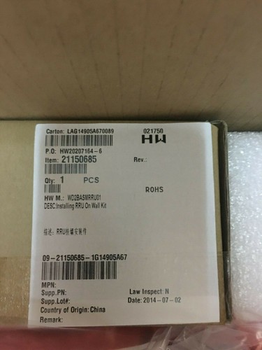 02310MVG QWMM0BTU0101SP Micro BTS3902E W/O Built in antenna AC 220V/110V, 2100M - Picture 7 of 7