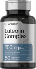 Luteolin Complex with Rutin 50 Capsules Non-GMO  Gluten Free Flavonoid Horbaach