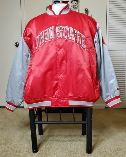 Vintage Colosseum Athletics NCAA Ohio State Buckeyes Bomberjacke Größe Large - Bild 7 von 10