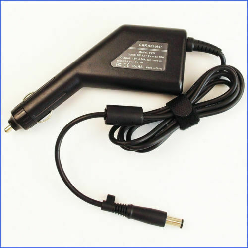 90W 19V 4.74A DC Adapter Car Charger for HP Compaq Presario CQ40-710TX - Bild 1 von 4