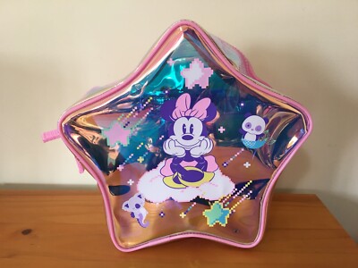 NWT Disney Store Minnie Mouse Girls Star Swim Bag Backpack 10 Pink Shimmer eBay