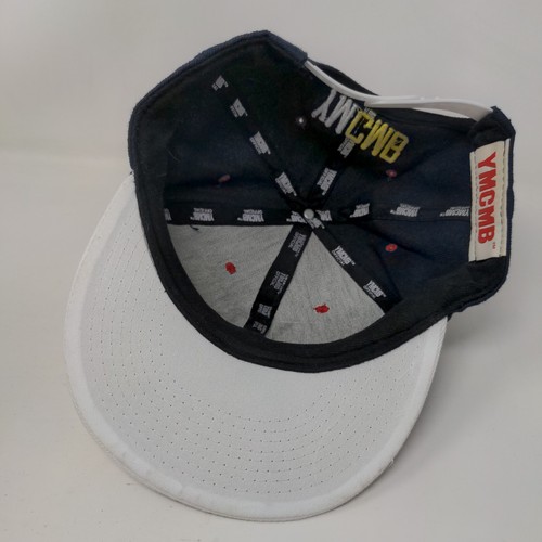 YMCMB Snapback Mütze blau Einheitsgröße verstellbar bestickt Colorblock - Bild 7 von 9