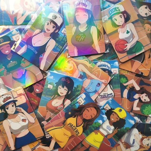 Los Angeles Clippers Cute Anime girl NBA fridge magnet basketball collectible - Picture 4 of 5