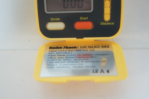 Radio Shack Walk & Jog Mate 63-682 Electronic Device Folding Design Steps Dist. - Picture 4 of 6