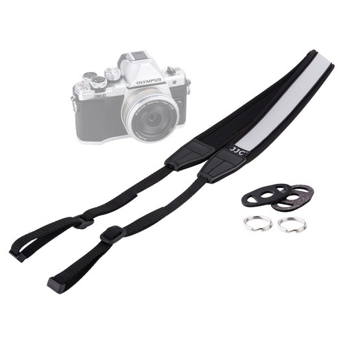 JJC Adjustable Camera Neck Strap for Olympus OM-D E-M5 M1 M10 II PEN-F E-PL7 PL6 - Picture 1 of 12