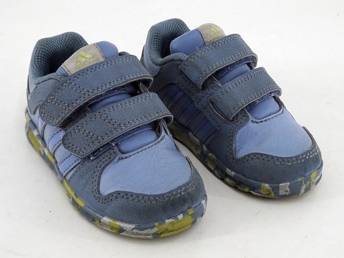 Zapatillas bajas Adidas Ortholite velcro interior azul talla 5 = 21 - Imagen 2 de 9