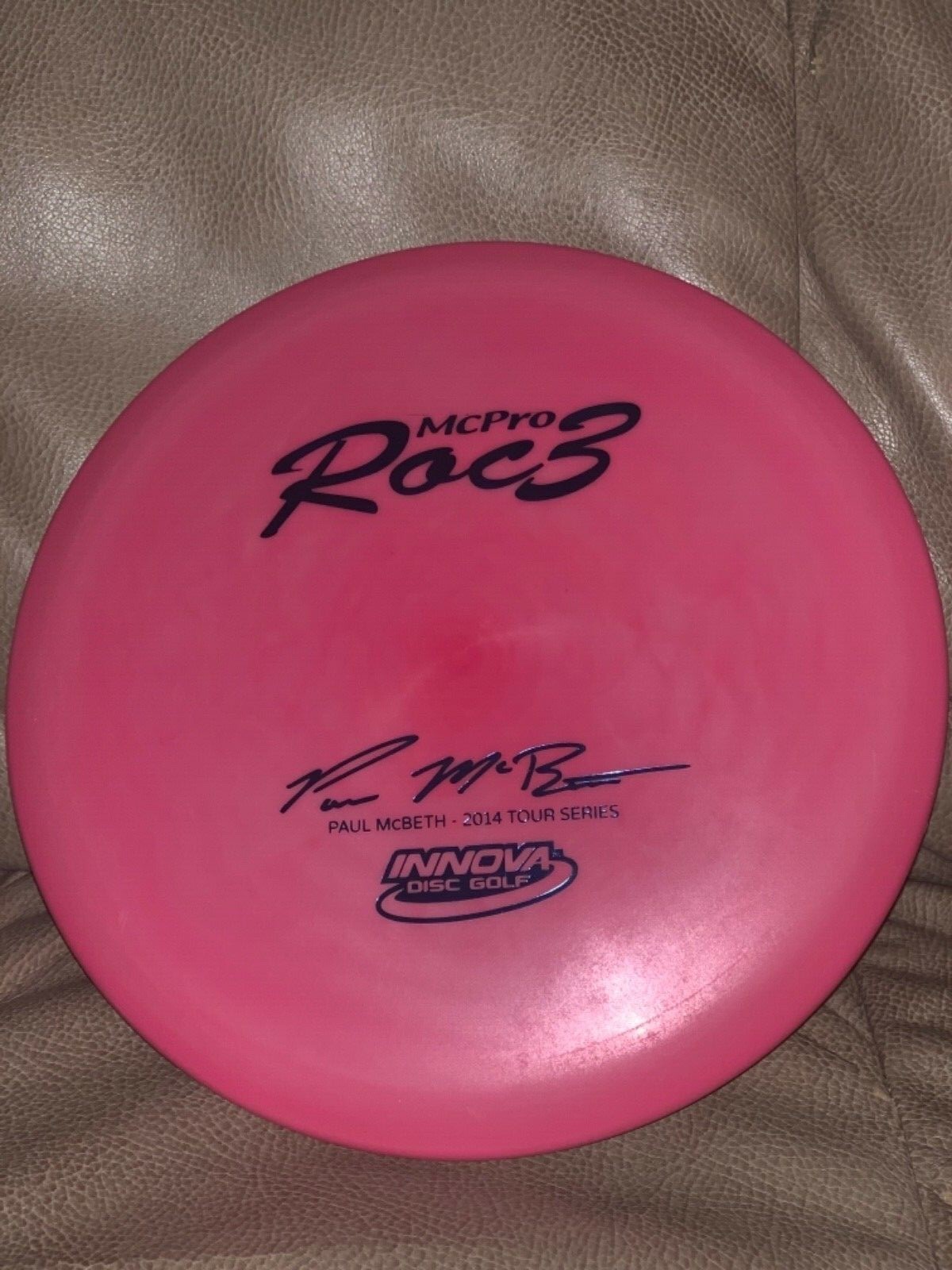 Innova 2014 primera versión Mcpro Roc3 180g de Color rosadodo con sello Morado NUEVO Innova 2014 primera versión Mcpro Roc3 180g de Color rosadodo con sello Morado NUEVO