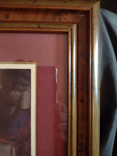 D. Giacomo Lithograph Art Print Jesus with Baby Lamb Matted Framed - Picture 3 of 8