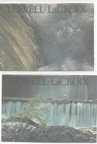 Postcards, Lowell, MA, Pawtucket Dam, Merrimack River, Paul Lacroix Art Cards - Picture 3 of 3