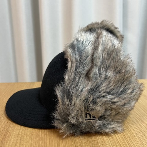 NEW ERA LP 59FIFTY Dog Ear WarmdArt Synthetic Fur Black Japan Limited 14509778 - Picture 4 of 15