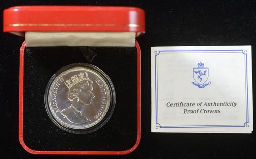 1995 Isle of Man 1 Crown - Inventions of the Modern World Coin / Pobjoy Mint - Picture 2 of 3