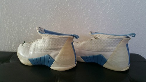 Uk Weiß Air Hellblau 8 Us 41 2000 Gr Nike Sammlerstück Original Jordan Xv 1999 7 n0Owk8P