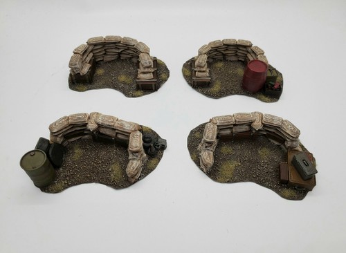 3d Printed Terrain 28mm SandBag Defense Line Perfect For Tabletop Wargames - Picture 7 of 12