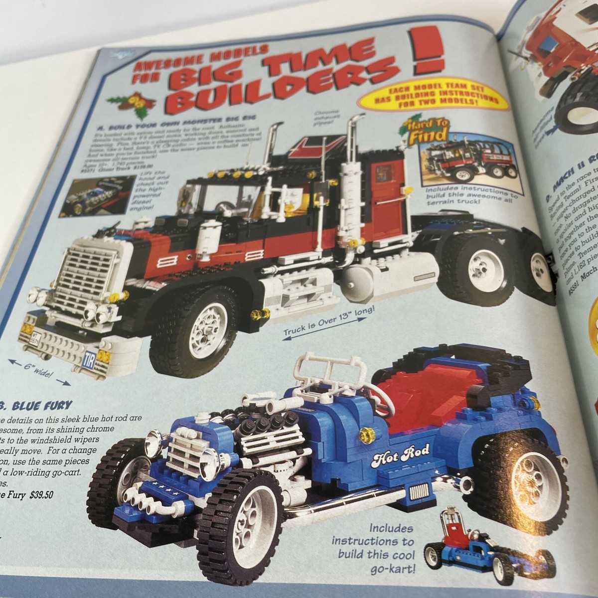 Lego model team hot rod shop