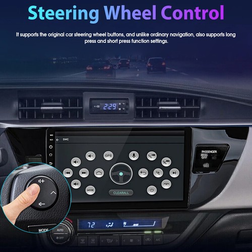 2+32G Apple CarPlay GPS Android 13 Car Stereo Radio For Toyota Corolla 2014-2016 - Picture 7 of 18