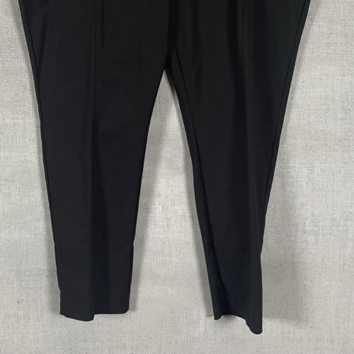 Madison Women’s Black Dress Pants Size 24 NWT Tapered Leg Pull-On Trousers - Picture 11 of 15