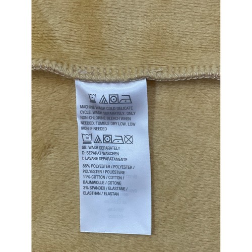 ISAAC MIZRAHI LIVE! Open Cardigan Duster Size Medium Tan Thick Knit Thigh Length - Picture 8 of 16