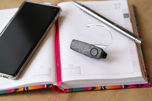 Bluetooth Handy, Headset Für Handys, Multipoint-Zwei Verbundene Geräte Gleichzei - Bild 2 von 12