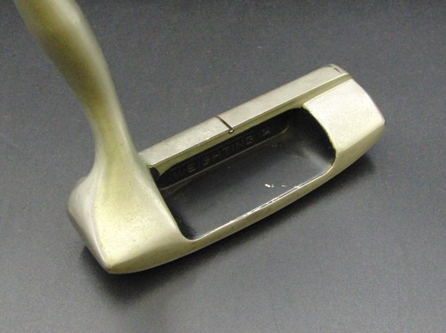 Slazenger SL-102 Toe-Heel Weighting Putter Steel Shaft 87cm Long - Picture 4 of 8