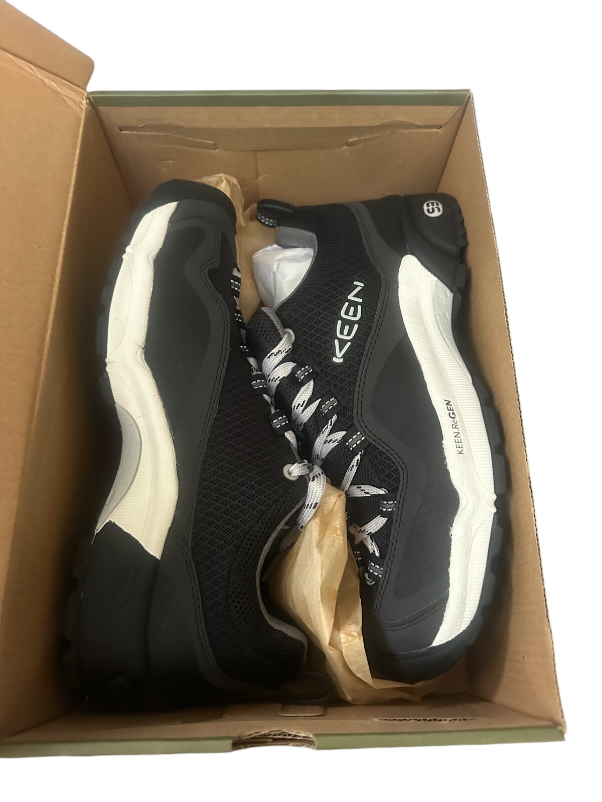 Scarpe da trekking Keen Wasatch Crest Vent Trail nuove con scatola da uomo 8 5 nere Vapor Sneaker!