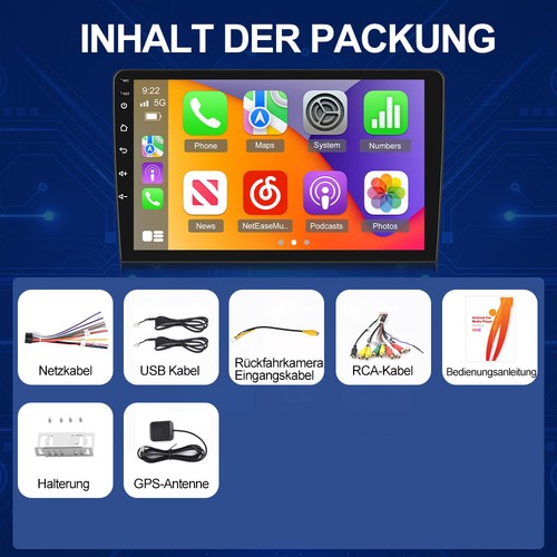 Für Honda Civic VIII 2006-2011 Apple Carplay Android 13 Autoradio GPS Head Unit - Bild 10 von 14