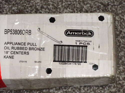 Amerock Kane 18 Zoll Mitte zu Mitte Gerätezug. Neu im Karton