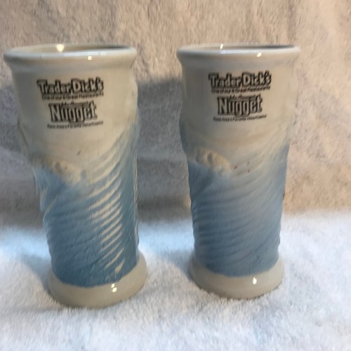 2 - Vintage Trader Dicks Nugget Tiki Bar Surfer Girl Hawaiian Mug Cup Tumbler - Picture 3 of 5