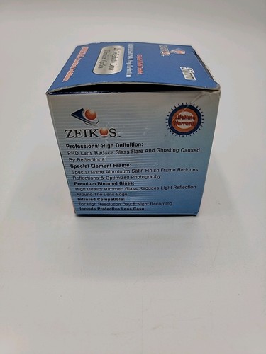 Zeikos ZE2X37S 37mm 2x TelePhoto High Definition Professional Lens And Cap NPS - Picture 3 of 6