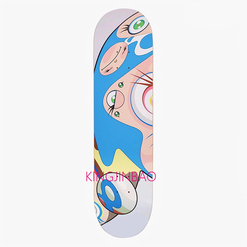 Juego de 3 piezas de góndola voladora Takashi Murakami tabla de arce decoración de pared para el hogar - Imagen 2 de 4