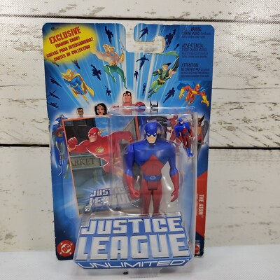 Mattel DC Justice League Unlimited The Atom 4.5'' Action Figure 2009 With Card