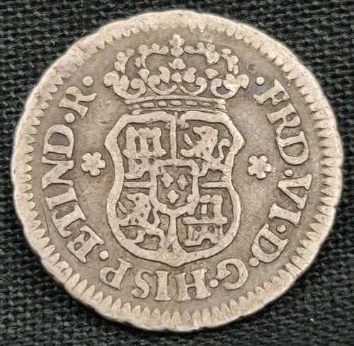 1759 MO-M Half 1/2 Real Mexico #1372 - Picture 2 of 2