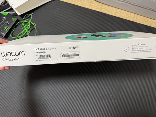 Wacom DTH-1620/K0 Cintiq Pro Graphic LCD Pen Tablet Black Used From Japan - Photo 4/5