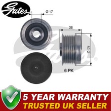 Gates Alternator Pulley Fits Fiat Ducato Iveco Daily 3.0 3.0 D 3.0 HDi 77364797