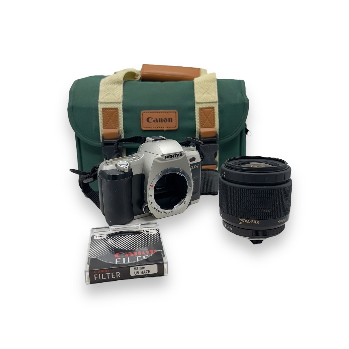 Canonカメラ PENTAX ZX-7 SLR 35mm Camera, Aspherical 28-80mm Zoom Lens